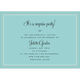 Shh! Glittered Die-cut Invitations Image 2 of 2
